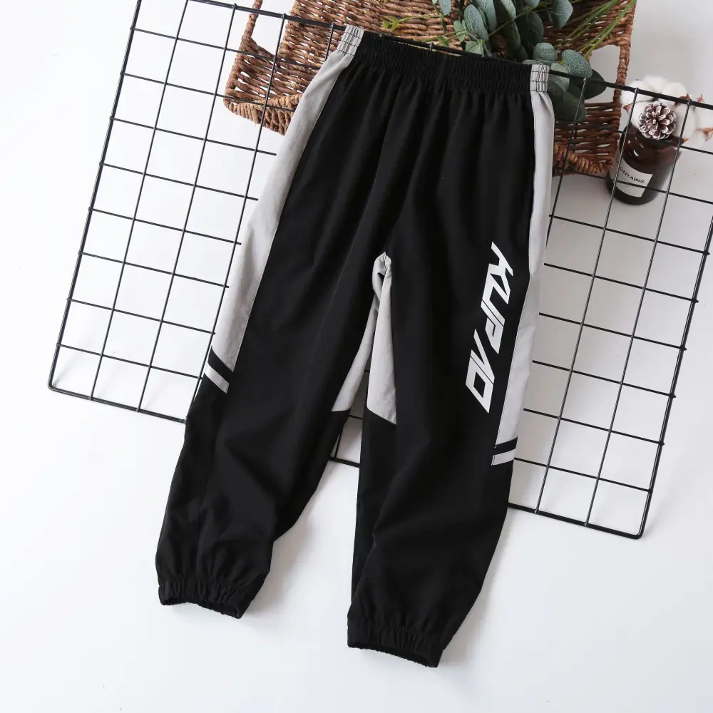Boys" Pants Spring and Summer Thin Zhongda Children's Korean