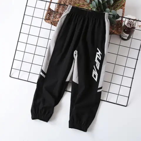 Boys" Pants Spring and Summer Thin Zhongda Children's Korean