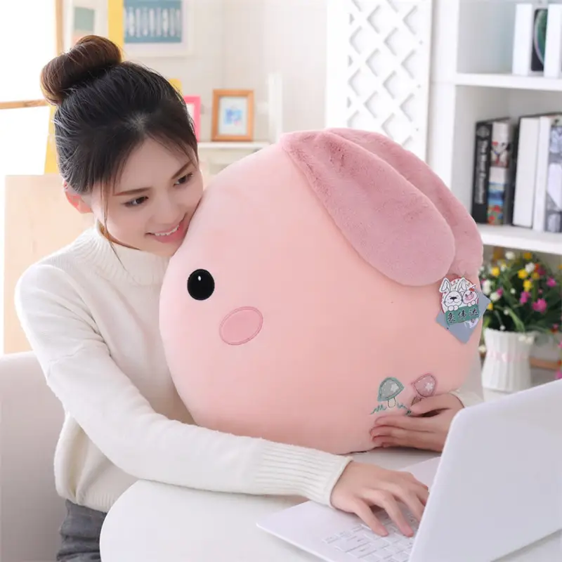 Cute Rabbit Pillow Plush Toy Doll Ragdoll Girl Sofa Sleeping Doll
