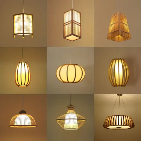 Chandelier Couch Lamp Aisle Restaurant Bedside Lantern