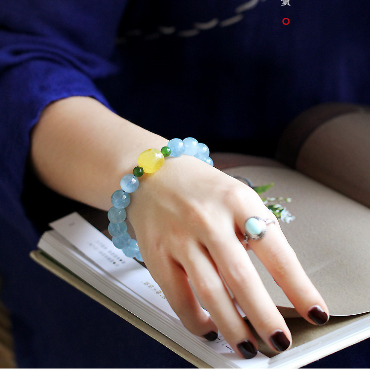 Raw Ore Beeswax Jewelry Bracelet