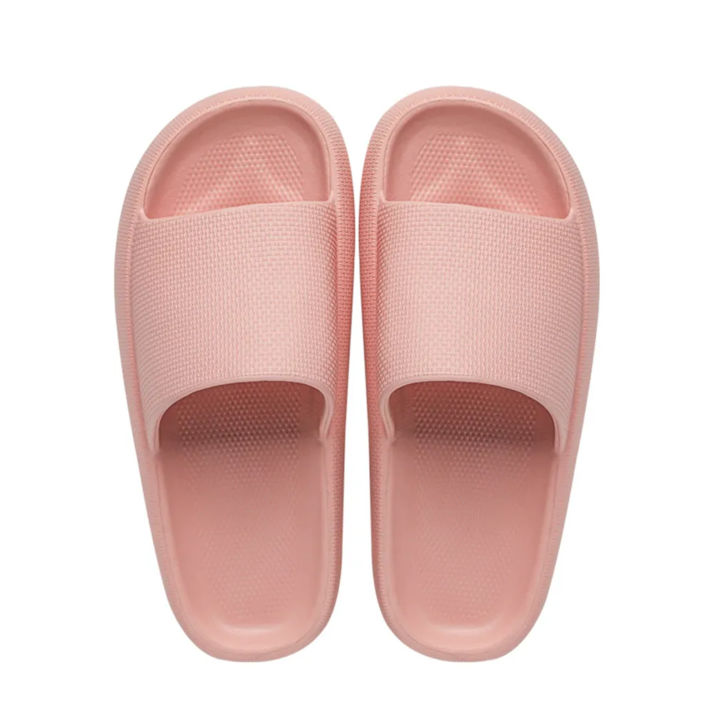 Beach Summer New Women'S Slip-On Slippers - Pink