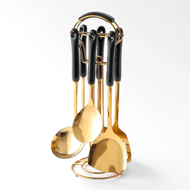 Ins tainless Steel Kitchen Utensils Set Black - Shop at LoveMi