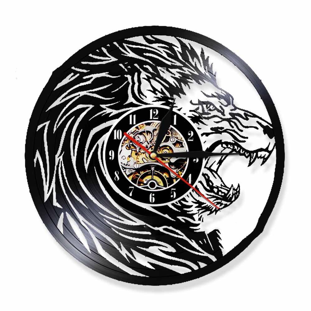 Animal Shape Wall Clock, Retro Style, picture 2 of 5