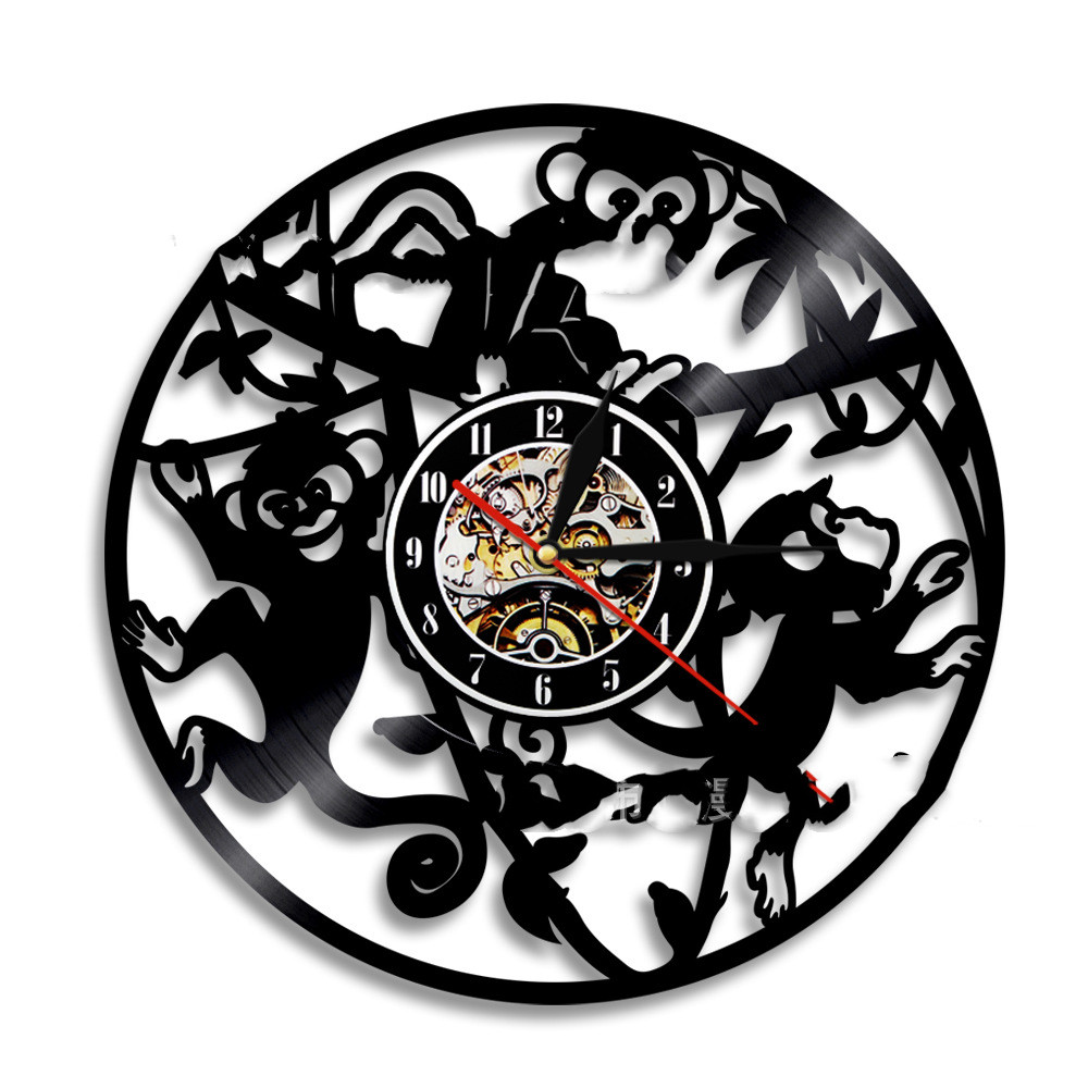 Animal Shape Wall Clock, Retro Style