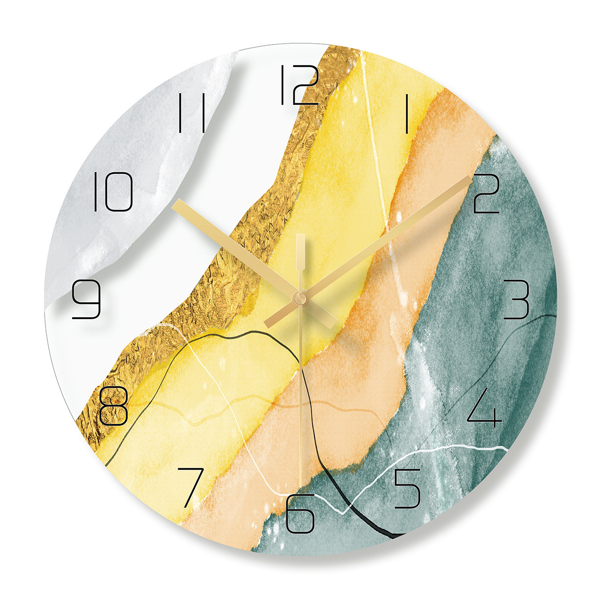 Horloge Murale Luxe Marbre NORDIK Horloge Murale Luxe Marbre NORDIK