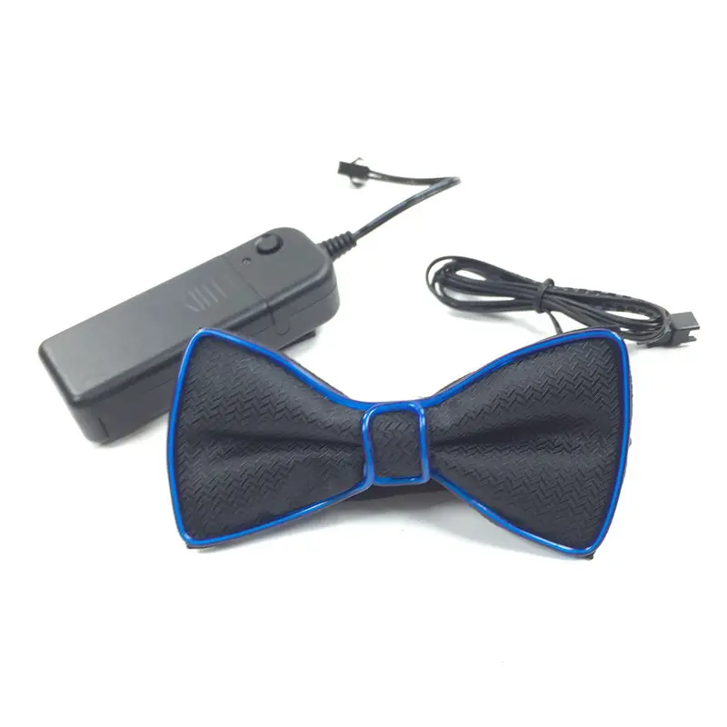 Battery Powered LED Light Up EL Mens