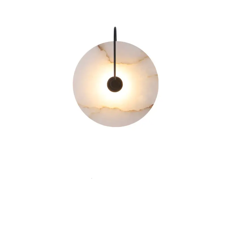 Simple Natural Spanish Marble Decoration LED Wall Lamp