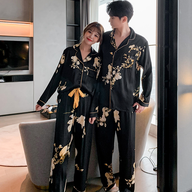 Title 5, Black Imitation Silk Can Be Worn Outside Home C...