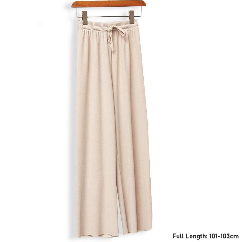 Title 4, Damen Ice Silk Weite Bein Schlankmacher Casual ...