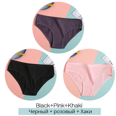 Title 6, Womens Solid Underpants, Girls Briefs, Sexy F...