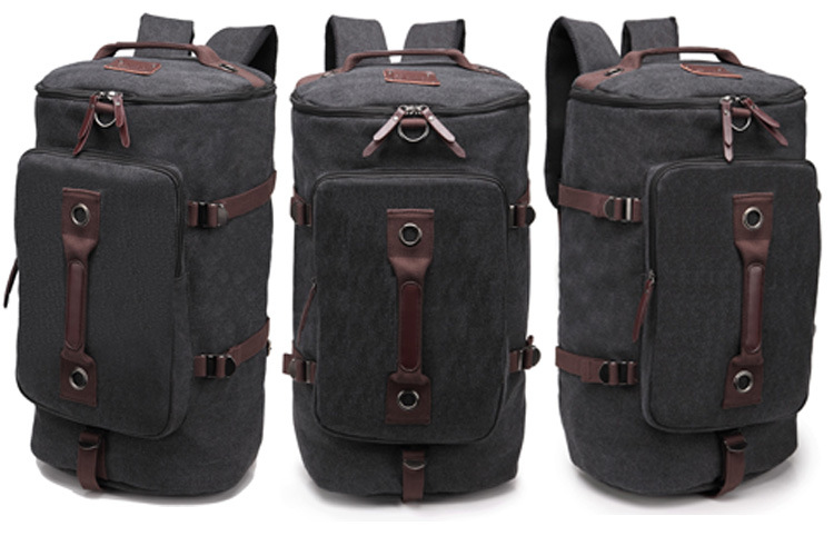 Backpack Men's Sports Canvas Bag Large Capacity Travel