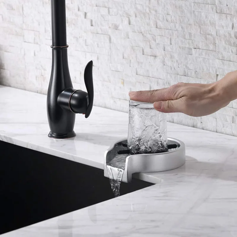 Stainless Steel Cup Washer with Embedded Automatic High-pressure Push
