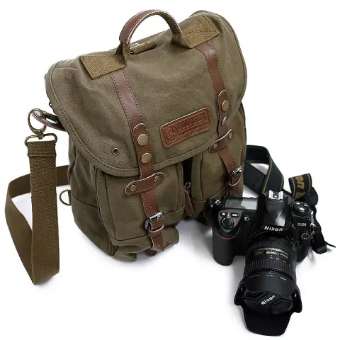 Casual Canvas Camera Bag SLR Bag