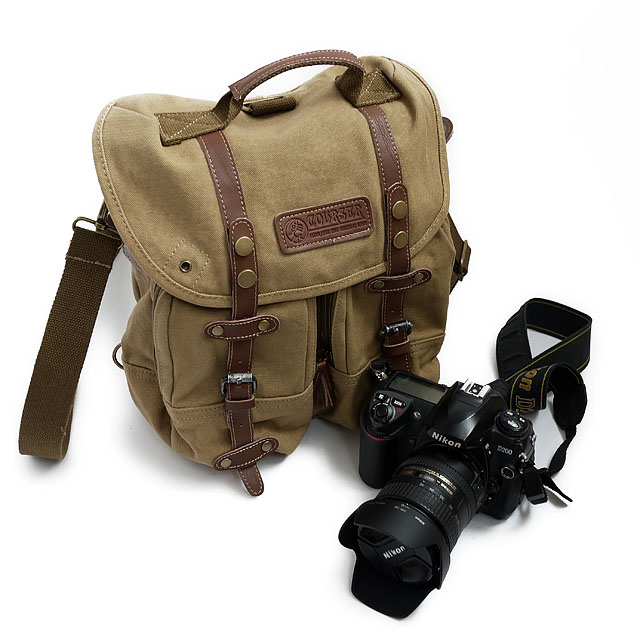 Casual Canvas Camera Bag SLR Camera Bag - Image 3