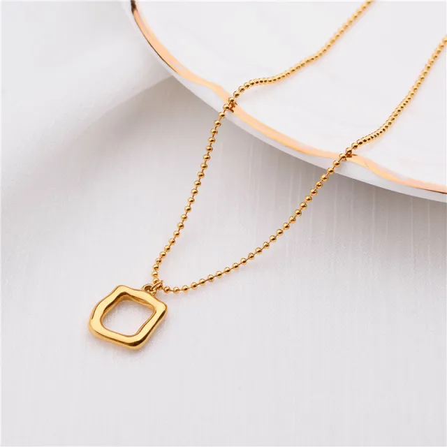 Necklace Female Clavicle Chain Fashion Niche Simple Gold - Shop at LoveMi