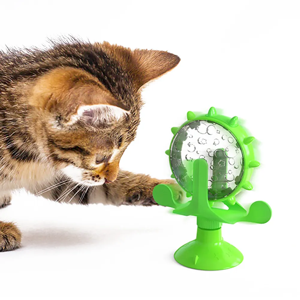 Pet Cat Toy Money-Making Wheel Slow Food