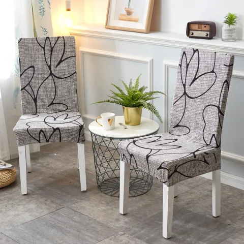 Stretch Elastic Chair Covers for Wedding Dining Room Office
