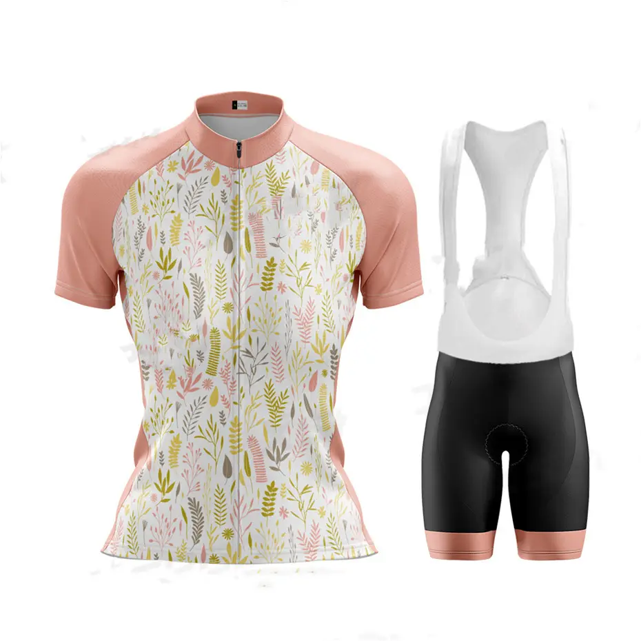 Fashion Ladies Cycling Jersey Women's Sweatshirt Suit