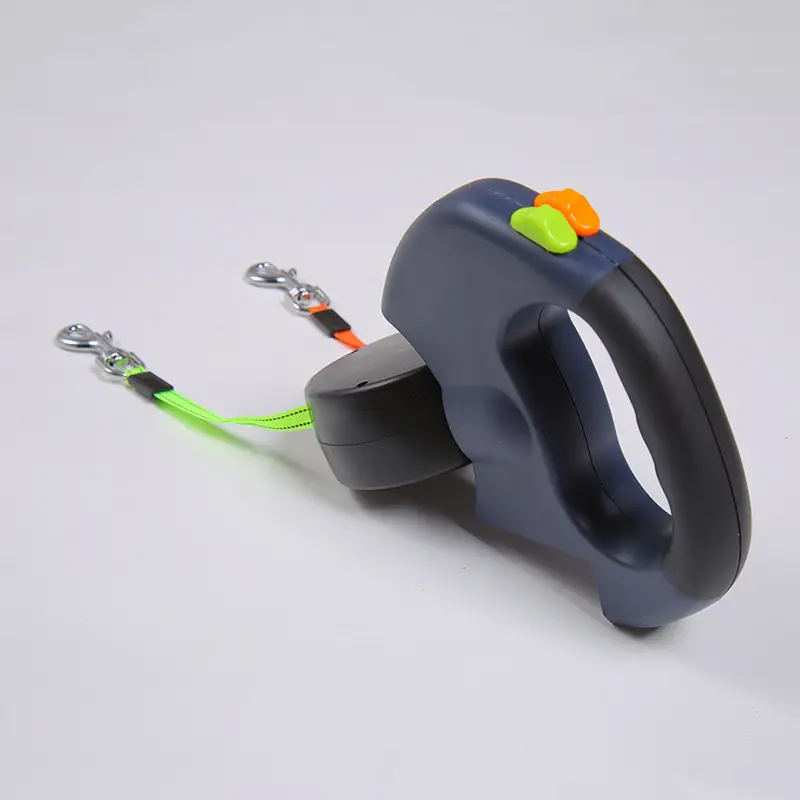 Led Light Automatic Double-Headed Dog Walking Leash