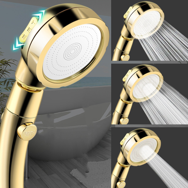 Pressurized Rain Shower Handheld Shower Nozzle