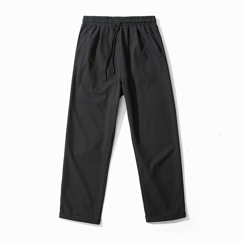 Title 5, Thin Loose Straight-leg Pants All-match, effort...