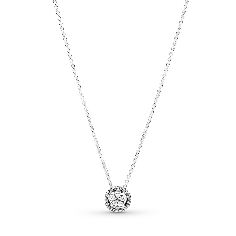 Pumpkin Car Dreamy Shining Stars Blue Moon Heart-Shaped Necklace Female