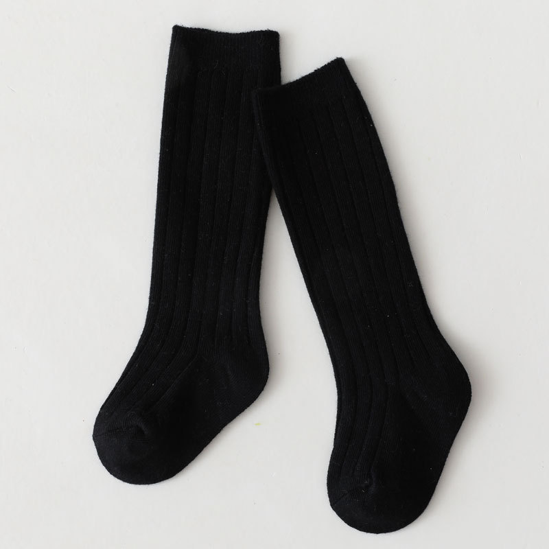 Spanish Children's Socks Pit Stockings Plain Medium Stockings