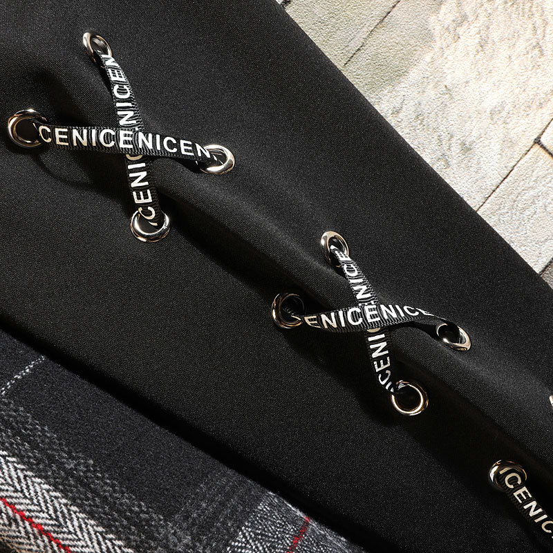 Men's Long-Sleeved Japanese Large Size Handsome Plaid Shirt