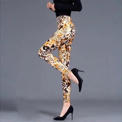 Small Feet Stretch Women's Nine point Pants Stretch Tights N - Shop at LoveMi