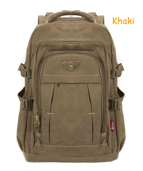 Title 2, Herren Rucksack aus Baumwoll-Canvas