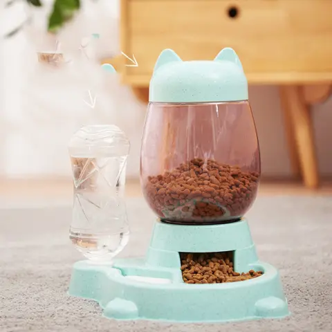 Automatic Drinking and Feeding Bowl