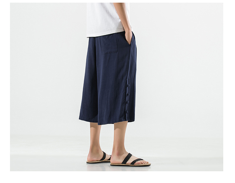 Title 11, Linen Cropped Trousers