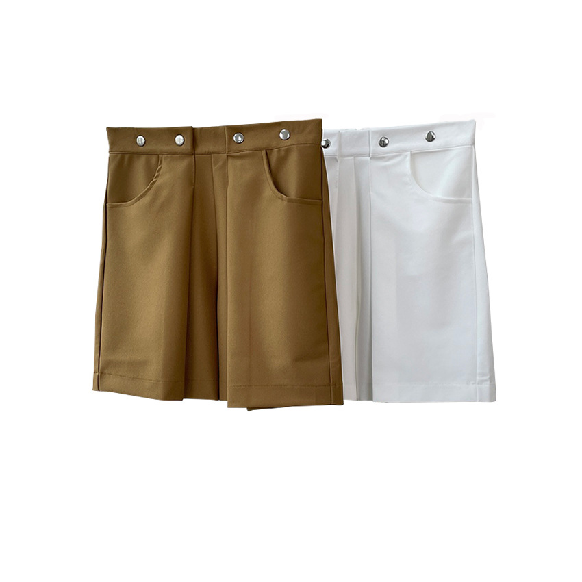 Title 3, Wide-leg Loose-fitting Slim Casual Shorts