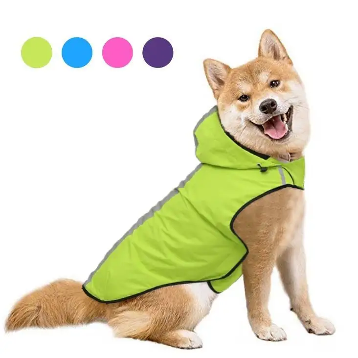 Pet Raincoat Is Waterproof And Easy