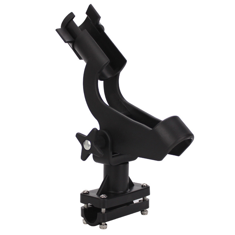 Adjustable Side Rail Mount Kayak Boat Fishing Pole Rod Locking Holder Tackle