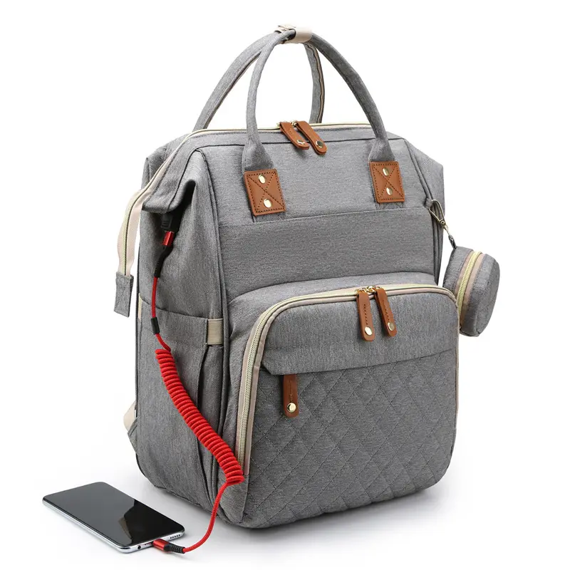 New Mommy Backpack Can Hang Baby Stroller