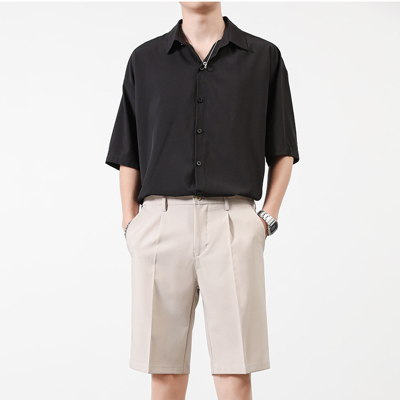 Title 4, Ensemble Chemise Style Hong Kong Homme Short Co...