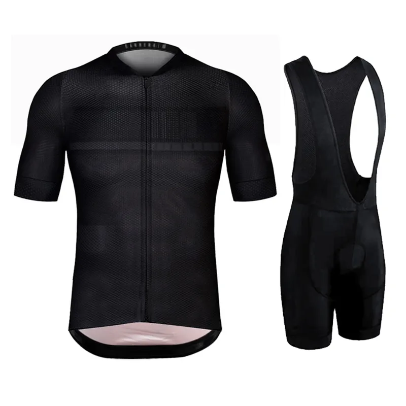 Pro Team Cycling Jersey Set Polyester Bike Clothes Kit
