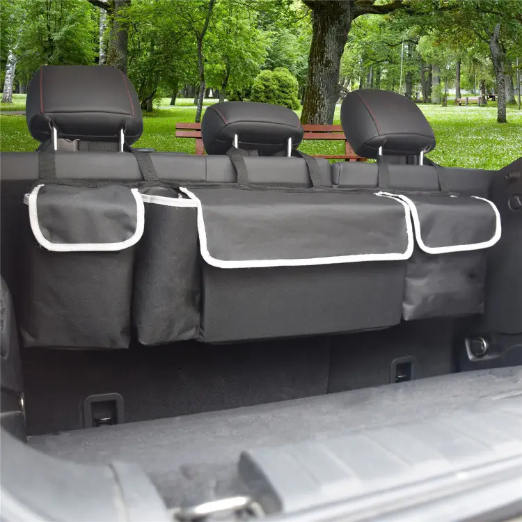 Gray Edging Long Car Storage Bag PE Board