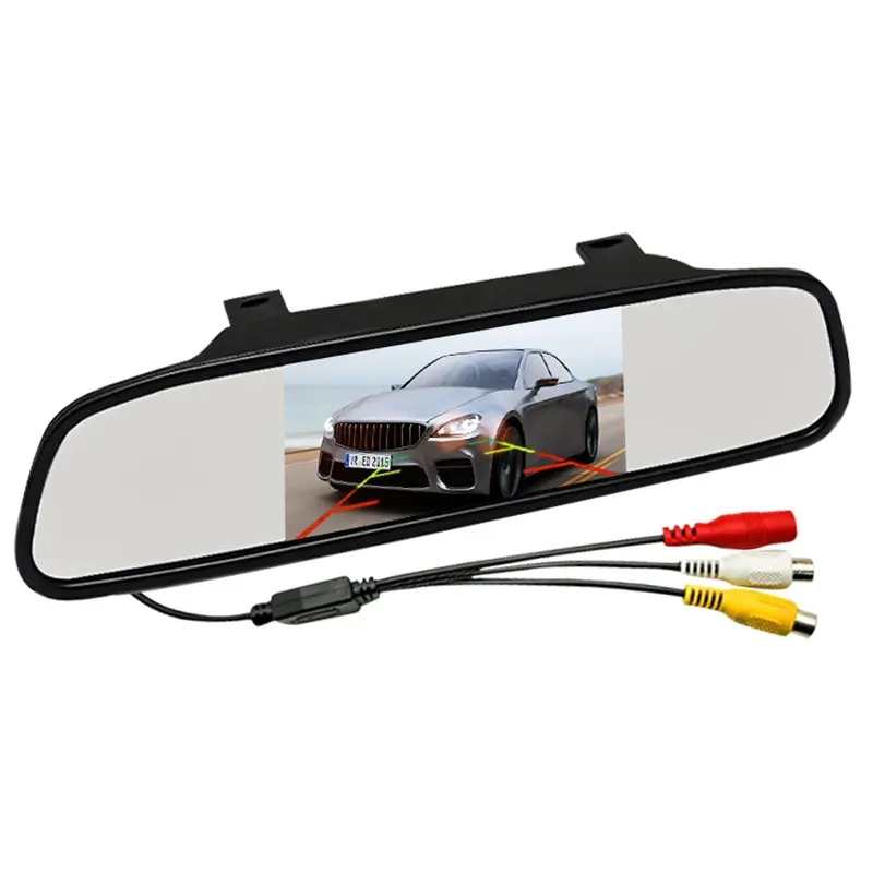Digital Screen 4.3 Inch Rear View Mirror Monitor Car