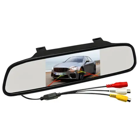 Digital Screen 4.3 Inch Rear View Mirror Monitor Car