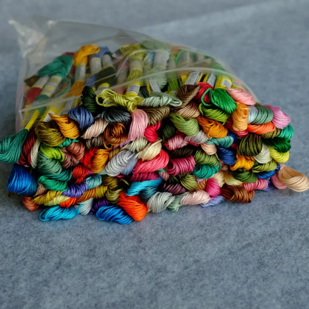 454 Color Set of Single Cross Stitch Thread