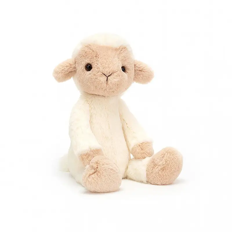 Shy Little Lamb Cute Net Red Plush Toy