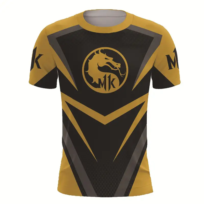 3D Printed T-shirt Casual Sweater Men's Cosplay Game Costume