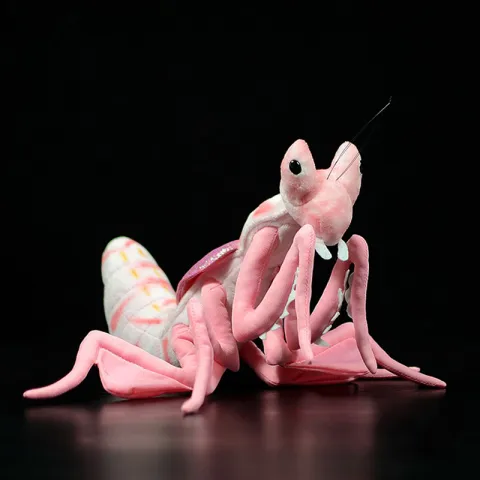 Lifelike Mantis Plush Toys Stuffed Animals Toy for Kids