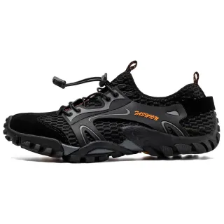 Five Finger Upstream Shoes Swimming Shoes Beach Shoes - Black