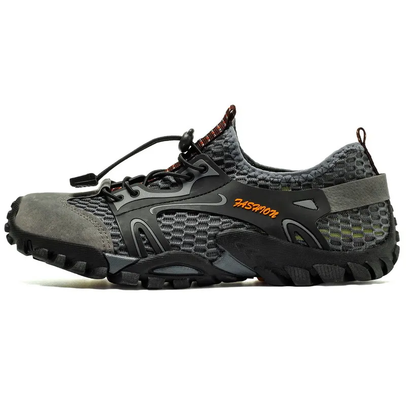 Five Finger Upstream Shoes Swimming Shoes Beach Shoes - Grey