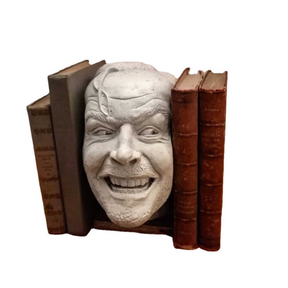 Resin Bookend Sculpture