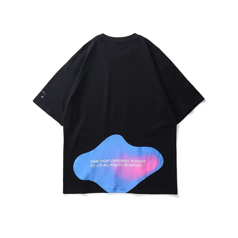 Street Style Short-sleeved T-shirt Loose Personality Printed Top
